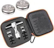4pcs/set Silver Golf Weights Kit for Titleist Scotty Cameron Newport, Phantom, Futura, GoLo, California Putters 5g 10g 15g 20g 25g 30g 35g 40g 45g for Option