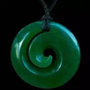 Jade Koru by Luke Gardiner