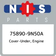 75890-9N50A Nissan Cover-under, engine 758909N50A, New Genuine OEM Part