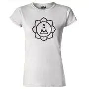 Womens Buddha Lotus T Shirt Enlightenment Nirvana Buddhism Dharma
