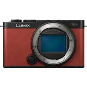 Panasonic LUMIX S9 6K Video Compact Full Frame Mirrorless Camera (Crimson Red)[Body Only]