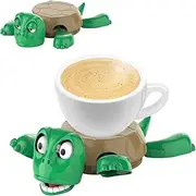 Turtle Cup Holder - Funny Open Eyed Turtle Coaster, 3D Printed Turtle, Funny Open Eyed Turtle Coaster, Unique Glass Holder for Home Décor