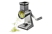 GEFU Transforma Rotary Grater + 3 Drums Kitchen Chopper Slicer Multifunction