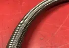 Convoluted Teflon Braided Hose 1/2" ID x 4' Length