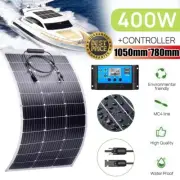 400W Flexible Solar Panel 12V Mono Home Caravan Camping Charging Battery 400Watt
