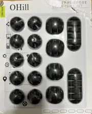 O HILL MULTI PURPOSE CABLE CLIPS SET TV COMPUTER CELL PHONE PRINTER OH-16-B
