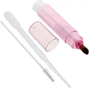 HEATSHAKING Hair Oil Applicator Bottle: Scalp Tool Comb Thinning Hair Care Serums Dispensing Brush Head Massager Medicine Essential Serum Liquid Massager