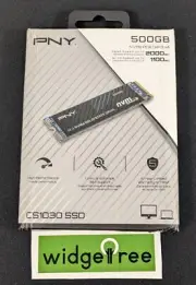 PNY CS1030 500GB PcIe 3.0 NVMe 1.3 3D NAND Internal SSD - M280CS1030-500-RB
