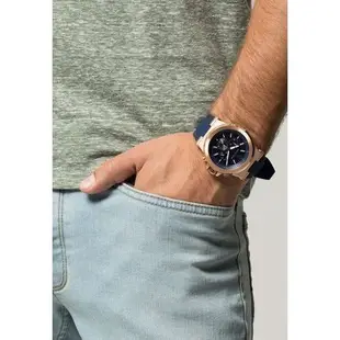 Michael Kors mk8295 玫瑰金 矽膠 錶帶 藍色 手錶 mk 錶 mk 手錶 MK 男錶