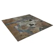 Terrain Crate: 2ft x 2ft Deadzone Sector 4 Neoprene Gaming Mat 3″ Squares