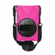 StylePro, iPad Pro 11" 2022, shockproof case with hand and shoulder strap, pink