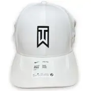 Nike Tiger Woods Hat Mens Large Extra Large White Golf Logo TW Cap DH1344 100