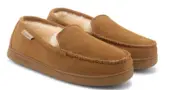 Man Bearpaw Brian Slipper Suede Slip on entry 3189 Color Hickory Brand NEW