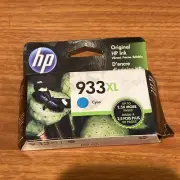 HP 933XL Cyan Ink Cartridge READ