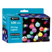 Sansai 100 LED Electric Globe Decorative/Christmas String Lights Multi-Colour