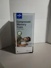 Medline CPAP Pillow Compressed Memory Foam CertiPUR-US For Use With CPAP Mask #1