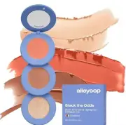 Alleyoop Stack the Odds Blush, Bronzer & Highlighter Trio - Sunkissed NIB