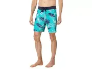 Volcom Bleeding Leaf Mod 18 Boardshorts / Electric Blue / 40