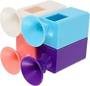 MOKKHNB 4pcs Rhinestone Painting Funnel Set DIY Bead Applicator Tool with Square Round Drill Separator User Friendly Crafting Painting Supplies for Effortless Rhinestone Art