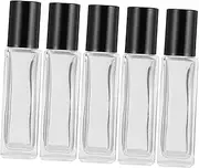 BELLIFFY Essential Oil Perfume Travel Bottle Set 12pcs 9ml Glass Refillable Travel Bottles Leak Proof Roller Bottles for Toiletry