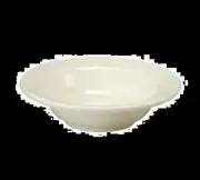 Oneida F1040000710 Espree Cream White 5.75 oz Porcelain Fruit Bowl - 3 Doz