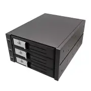 Syba SY-MRA35029 3 Bay Tray Less SATA SAS 3.5" HDD Internal Enclosure Cage