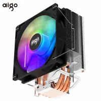 在飛比找蝦皮購物優惠-AIGO 4導熱管 RGB CPU散熱器 120mm 4PI