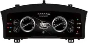 12.3 Inch Prelingcar Digital Dashboard Compatible for Lexus LX570 2007-2015 Years Car LCD Panel Speedometer Virtual Cockpit