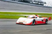 Parker Johnstone Dan Marvin Comptech Racing Spice SE91P Acura duri- Old Photo