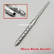 Dental Micro Blade Scalpel Handle Mini Blades Knife Holder Surgical Instrument
