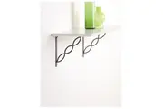 Set of 2 SCROLL 14.5cm Wall Mounted Shelf Brackets