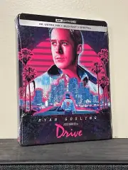 Drive - Steelbook (4K UHD, Blu-ray, Digital) NEW, In-Hand & MINT | Ryan Gosling
