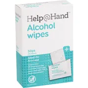 Help@Hand Alcohol Wipes 50 pack