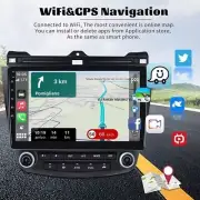 Honda Accord 2003-07 CarPlay Android 13 Car Radio GPS Stereo Navigation System