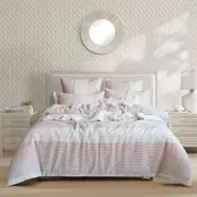 Renee Taylor Avalon Jacquard Quilt Cover and Pillowcases Home Bedding Set