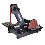 KANG Industrial Benchtop Belt/Disc Combination Grinder BTM-200, 240V Motor