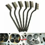 3/6Pcs Steel Brush Set Small Cleaning Brushes Wire Rust Sparks Wheels Scrub