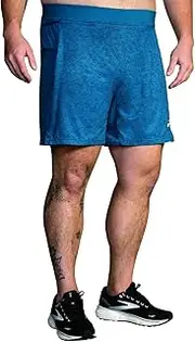 [Brooks] Men's Sherpa 7" 2-in-1 Short Shorts