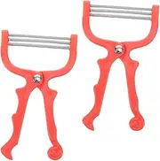 KAILIKETIY 2pcs Spring Hair Remover: Metal Spring Epilator Facial Hair Remover Threading Tool For Women Chin Cheek Mustaches Upper Lip