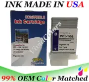 Blue Ink Cartridge PFI106B Fits Canon imagePROGRAF 6400