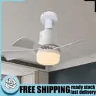 40W Ceiling Fan Light 3 Speeds E27 Socket Fan Lamp (White Large Remote Control)