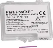 Coltene Dental ParaPost XP Plastic Burn Out Posts #5.5 Purple 10PK P75155
