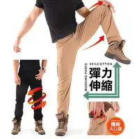 在飛比找momo購物網優惠-【JU SHOP】高磅柔感耐磨彈力工作褲