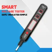 HT89 Voltage Detector Pen Volt Electric Tester with LCD AC/DC 12~250