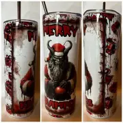 “Merry Krampus” 20 oz Stainless Steel Tumbler