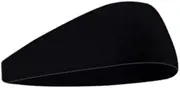 [Generic] Athletic Headband, Moisture-Wicking Sports Headwrap, Wide Elastic Design for Running Yoga Gym, White
