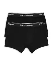 Dolce & Gabbana Logo Boxer Briefs, Pack of 2