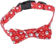 Abaodam Decor Puppy Collars for Small Puppies Adjustable Collar for Dog Cat Collar Pet Kitten Neck Collar Portable Dog Collar Small Dog Collar Pet Collar Big Bow Cats and Dogs Polyester