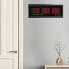 Digital Wall Clock Modern Large Screen Alarm Clock for Classroom Home