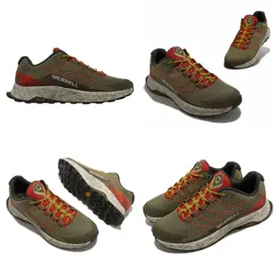 Merrell 戶外鞋 Moab Flight 男鞋 越野鞋 登山鞋 透氣網布 輕量跑鞋 黃金大底 【ACS】 任選